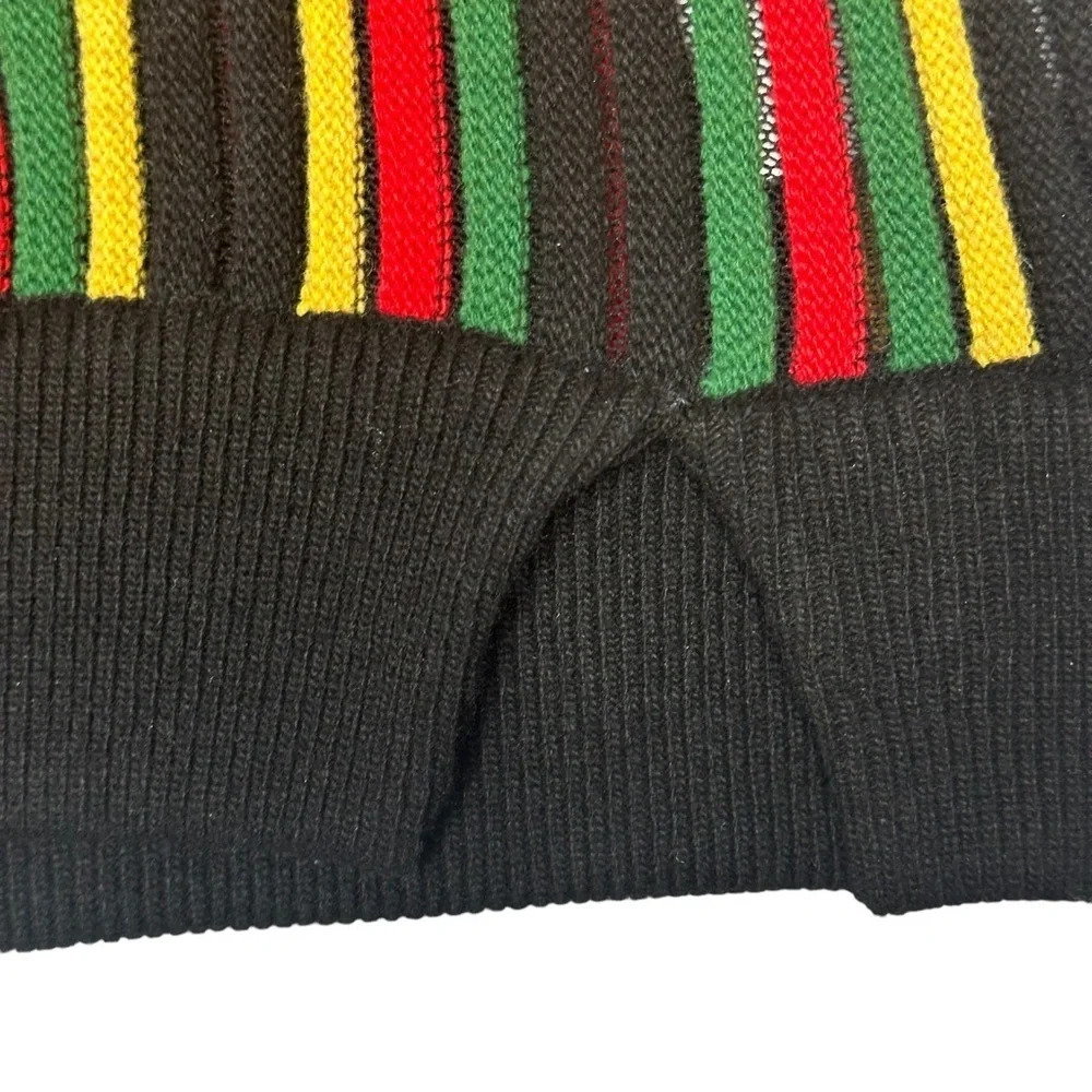 NWOT Spencer Badu Men's Multicolor Striped Vest Sz: XXS - Picture 6 of 10